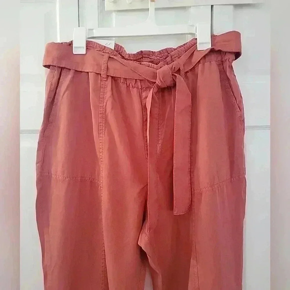 Social Standard By Sanctuary Women's High Waist Melody Paperbag Pant Marsala XXL - Picture 3 of 6